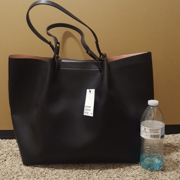 H&M Handbags - Black Shopper Bag - brand new with tags